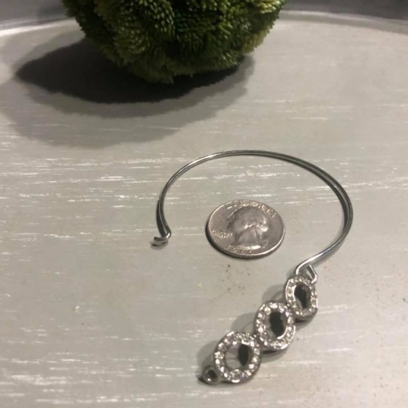 Circle Rhinestone Bangle - Picture 4 of 4